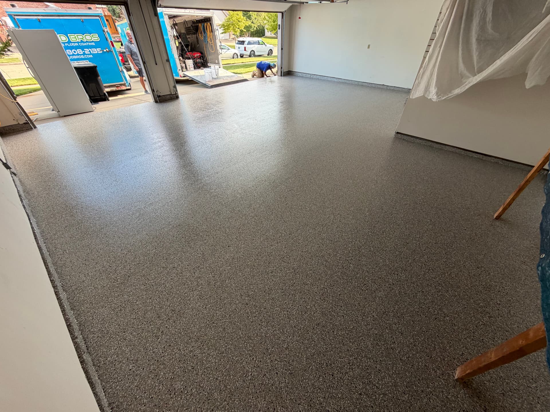 Creekbed Garage Floor Coating